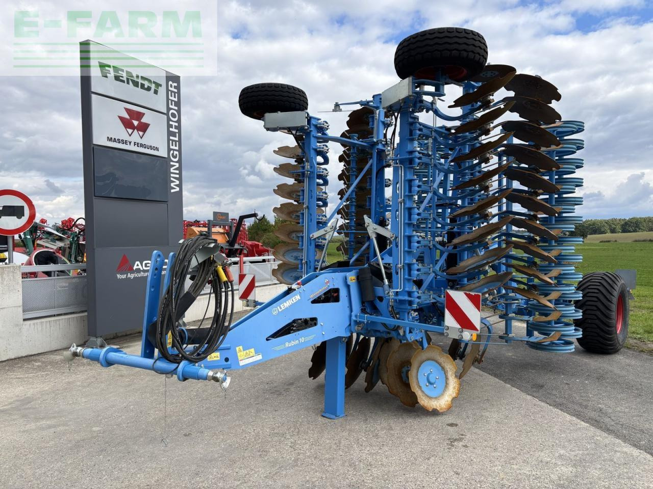 Lemken rubin 10/600 kua - Дискова брана: снимка 1 Lemken rubin 10/600 kua - Дискова брана: снимка 1