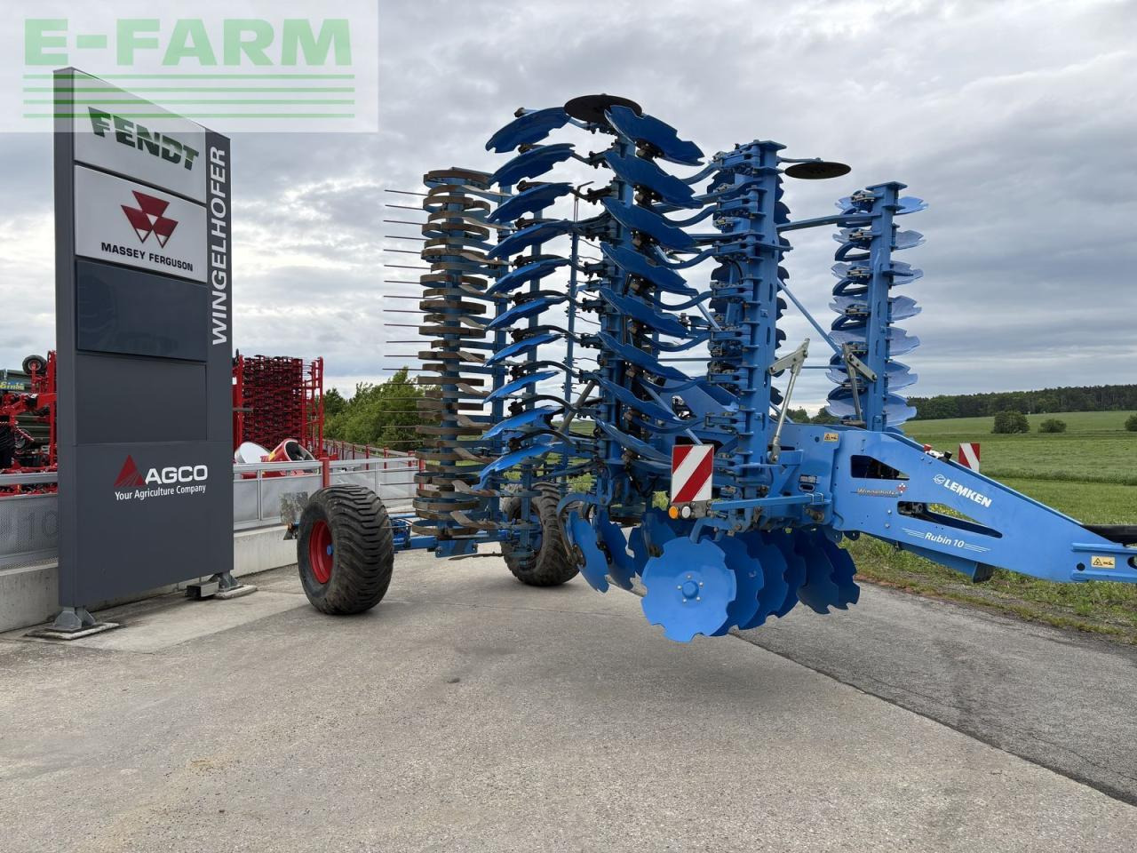 Lemken rubin 10/600 kua - Дискова брана: снимка 1 Lemken rubin 10/600 kua - Дискова брана: снимка 1