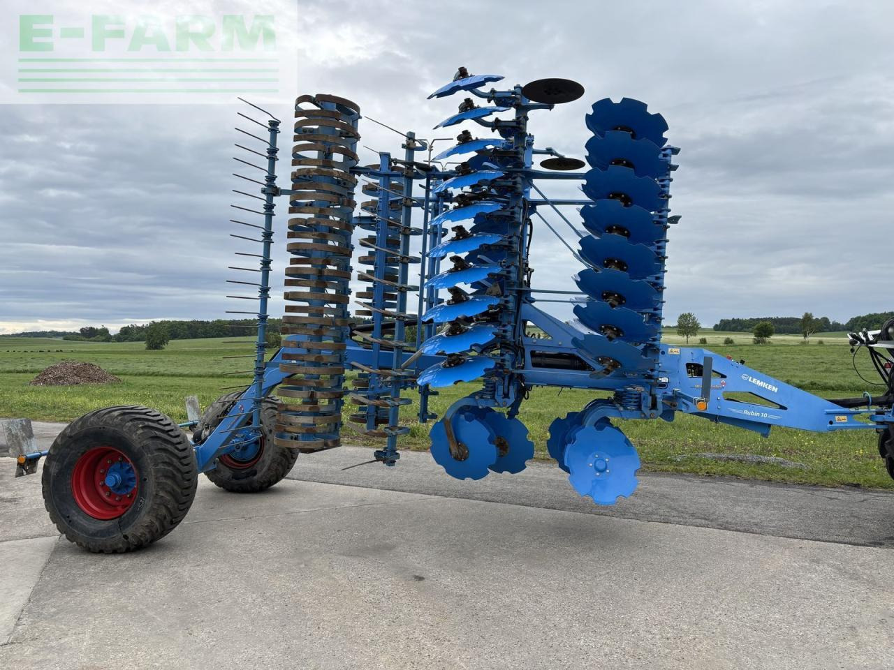 Lemken rubin 10/600 kua - Дискова брана: снимка 3 Lemken rubin 10/600 kua - Дискова брана: снимка 3