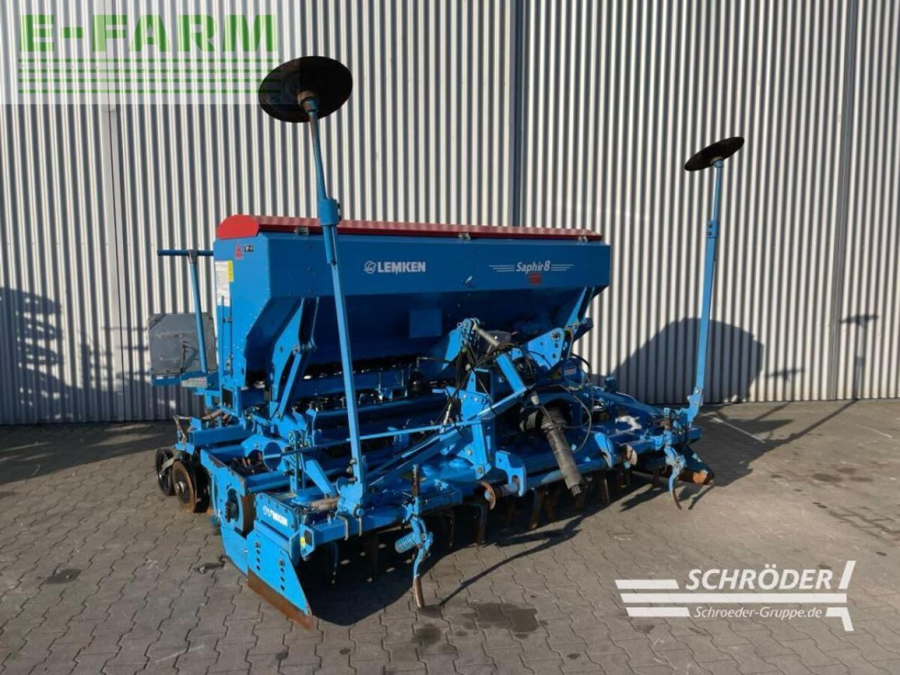 Lemken zirkon 12/300 + saphir 8/300-ds 125 - Сеялка: снимка 1 Lemken zirkon 12/300 + saphir 8/300-ds 125 - Сеялка: снимка 1