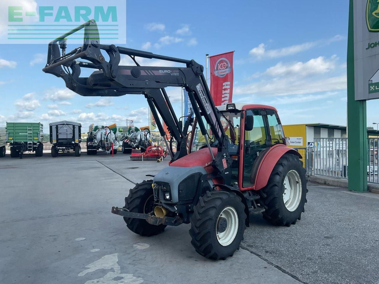 Lindner Geotrac 80 - Трактор: снимка 1 Lindner Geotrac 80 - Трактор: снимка 1