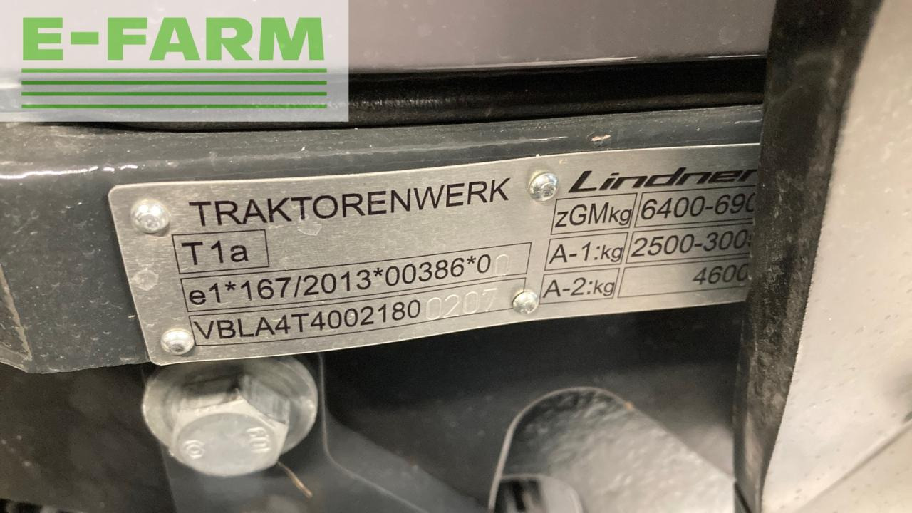 Трактор Lindner Lintrac 80: снимка 11