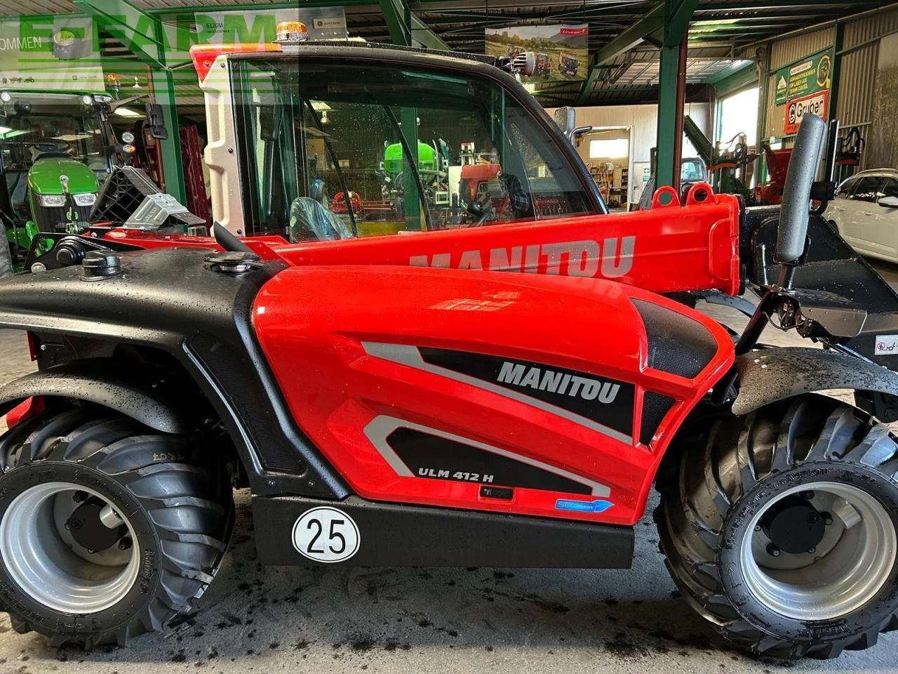 Manitou ULM412 - Телескопичен товарач: снимка 5 Manitou ULM412 - Телескопичен товарач: снимка 5