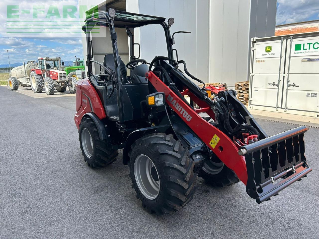 Manitou hoflader mla 4-50 - Мини багер: снимка 2 Manitou hoflader mla 4-50 - Мини багер: снимка 2