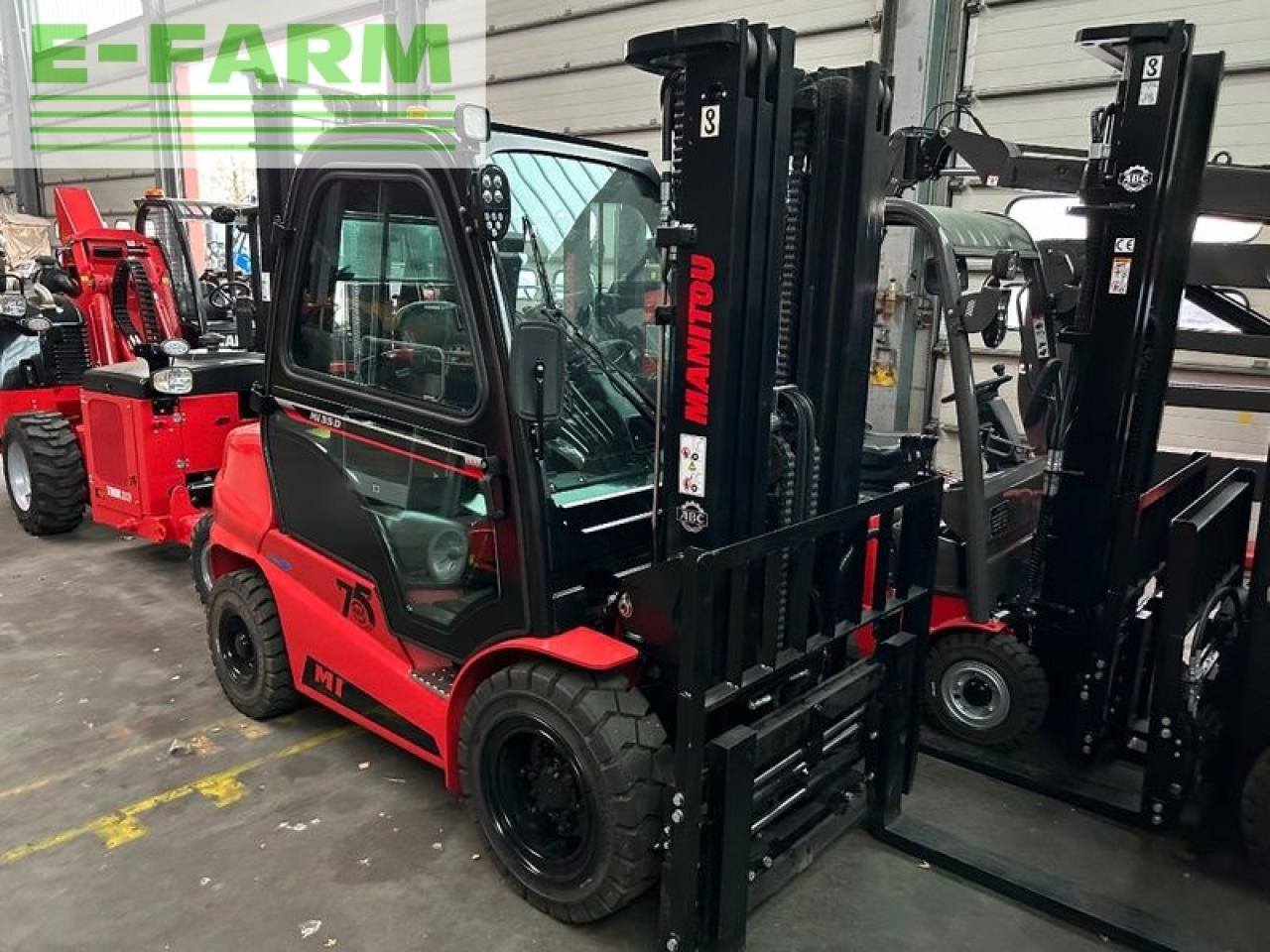 Manitou mi 35 d - Мотокар: снимка 1 Manitou mi 35 d - Мотокар: снимка 1