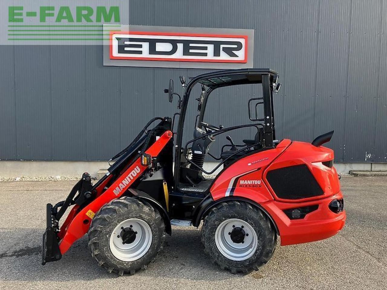 Manitou mla 5-50h knicklader demogerät - Мини багер: снимка 3 Manitou mla 5-50h knicklader demogerät - Мини багер: снимка 3