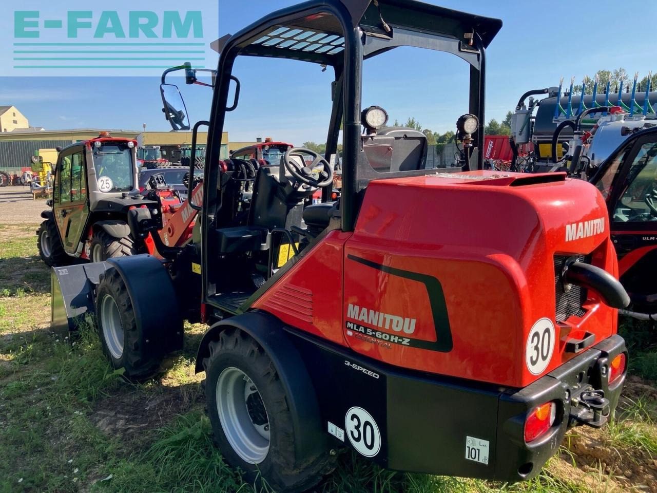 Manitou mla5-60 knicklader - Мини багер: снимка 4 Manitou mla5-60 knicklader - Мини багер: снимка 4