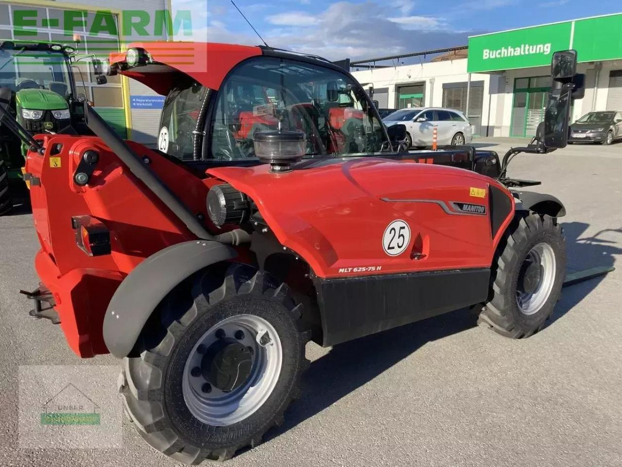Manitou mlt 625-75 - Телескопичен товарач: снимка 4 Manitou mlt 625-75 - Телескопичен товарач: снимка 4