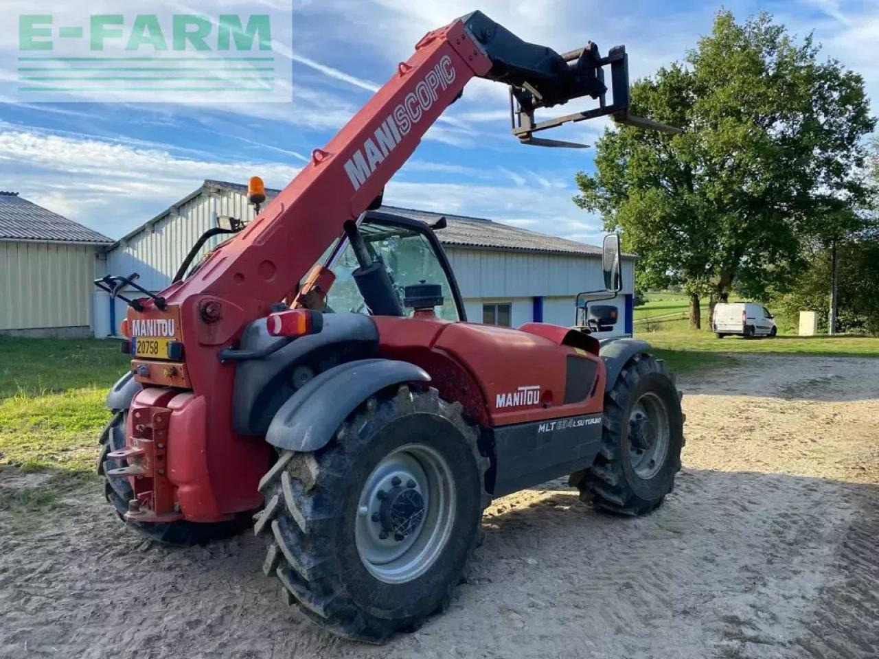 Manitou mlt 634 lsu turbo - Телескопичен товарач: снимка 3 Manitou mlt 634 lsu turbo - Телескопичен товарач: снимка 3