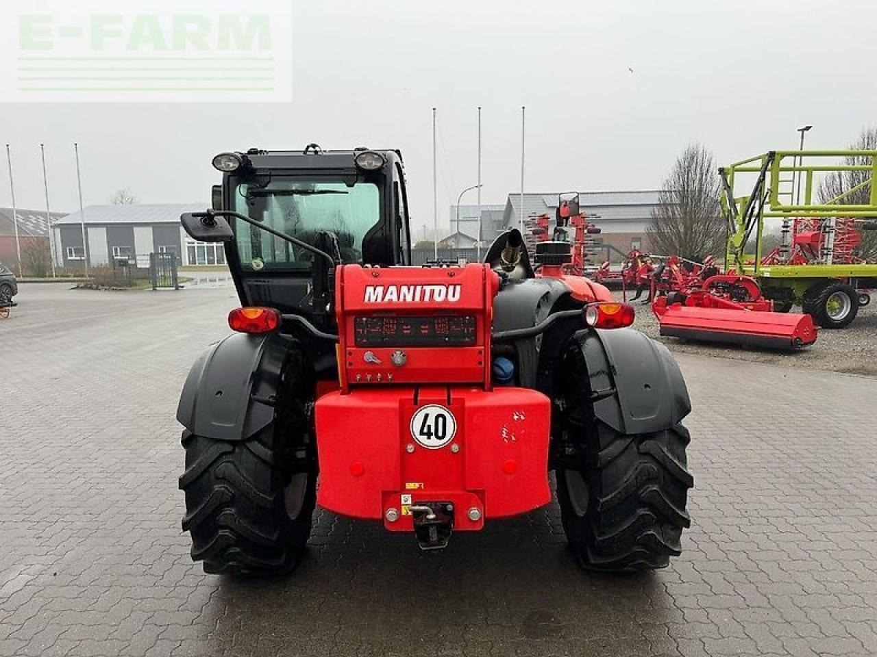 Manitou mlt 741 - Телескопичен товарач: снимка 5 Manitou mlt 741 - Телескопичен товарач: снимка 5