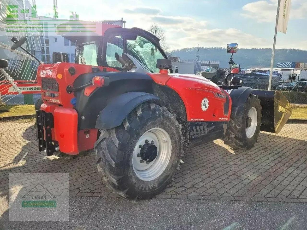 Manitou mlt 741 - Колесен товарач: снимка 2 Manitou mlt 741 - Колесен товарач: снимка 2
