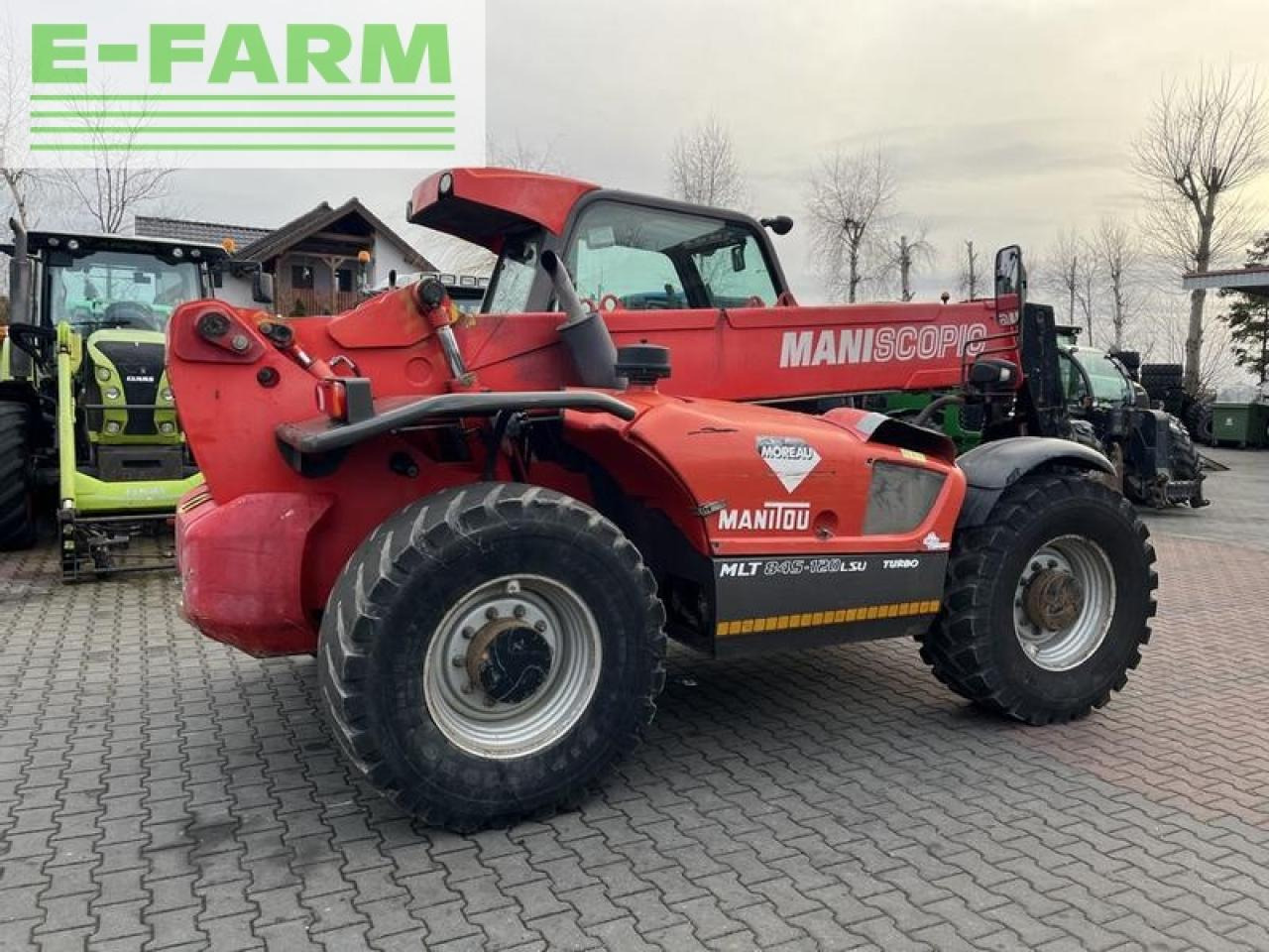 Manitou mlt 845-120 lsu turbo - Телескопичен товарач: снимка 5 Manitou mlt 845-120 lsu turbo - Телескопичен товарач: снимка 5