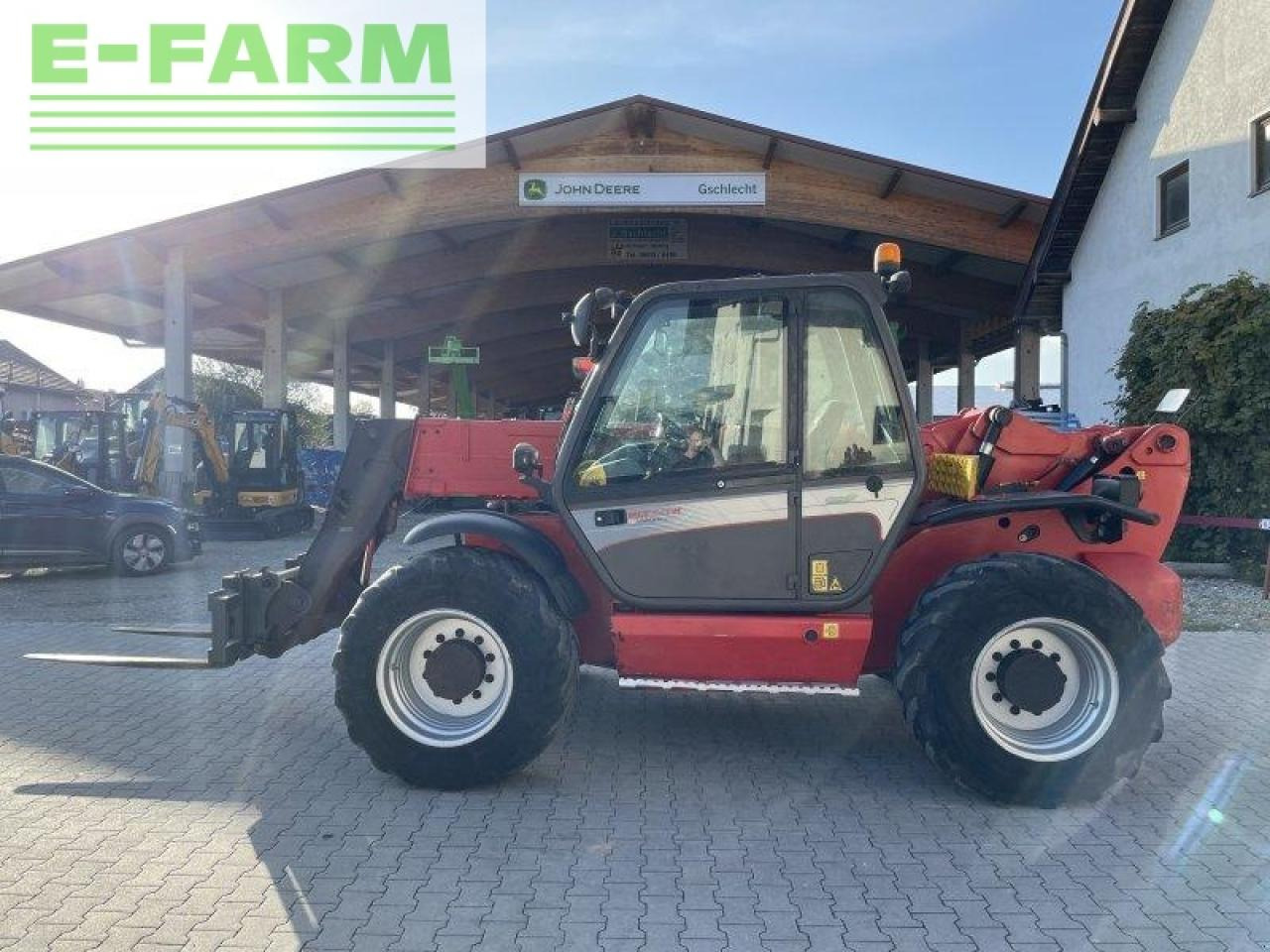 Manitou mlt 845 h classic - Телескопичен товарач: снимка 4 Manitou mlt 845 h classic - Телескопичен товарач: снимка 4