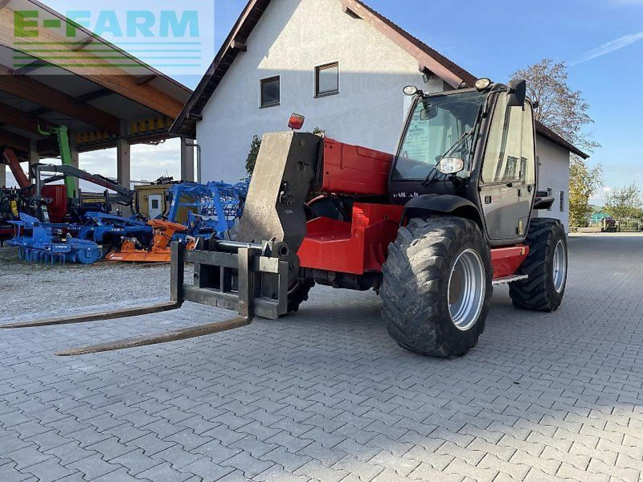 Телескопичен товарач Manitou mlt 845 h classic: снимка 15