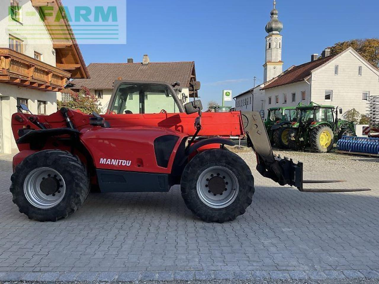 Телескопичен товарач Manitou mlt 845 h classic: снимка 9