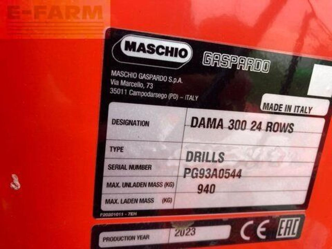Maschio dm classic 3000 + dama 300 - Сеялка: снимка 3 Maschio dm classic 3000 + dama 300 - Сеялка: снимка 3