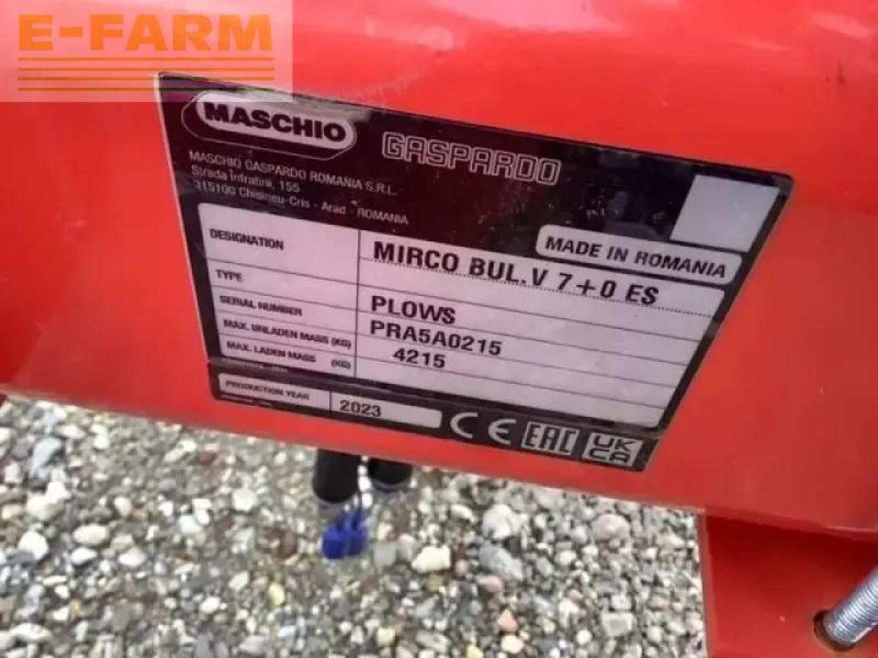 Maschio mirco 7 - Плуг: снимка 5 Maschio mirco 7 - Плуг: снимка 5