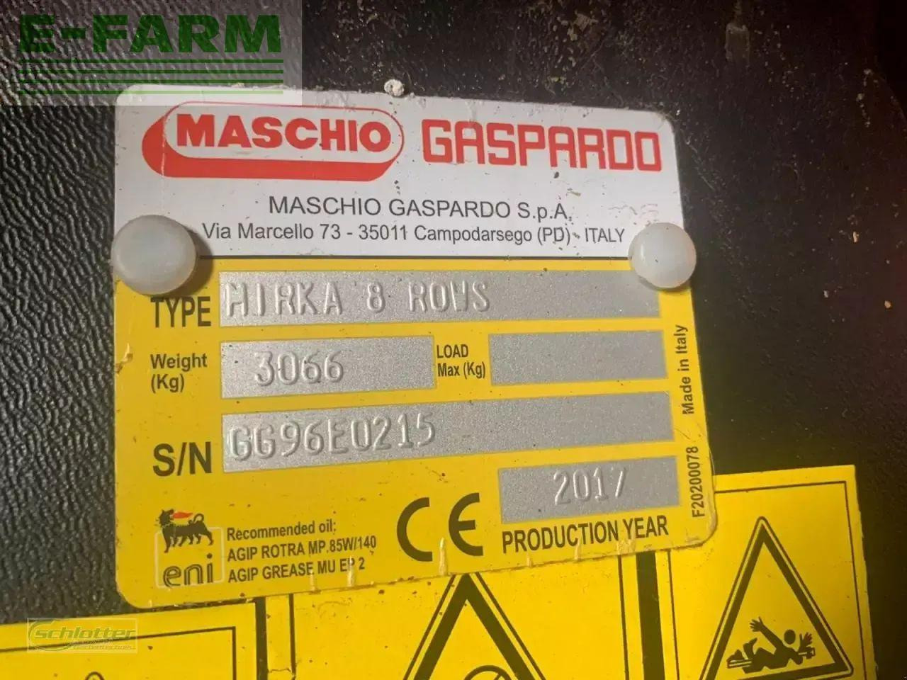Maschio mirka 8 reihen - Прецизна сеялка: снимка 2 Maschio mirka 8 reihen - Прецизна сеялка: снимка 2