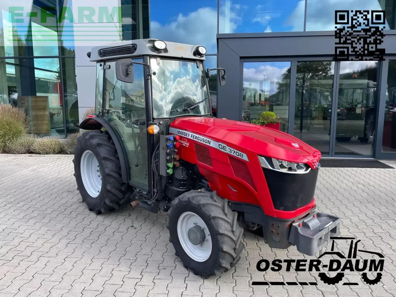 Massey Ferguson 3708v efficient - Трактор: снимка 1 Massey Ferguson 3708v efficient - Трактор: снимка 1