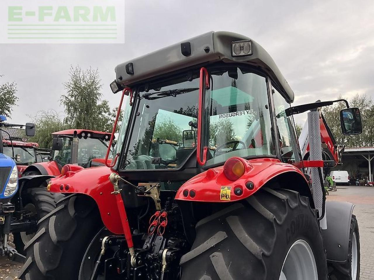 Трактор Massey Ferguson 5455 dyna-4 + massey ferguson 955: снимка 16