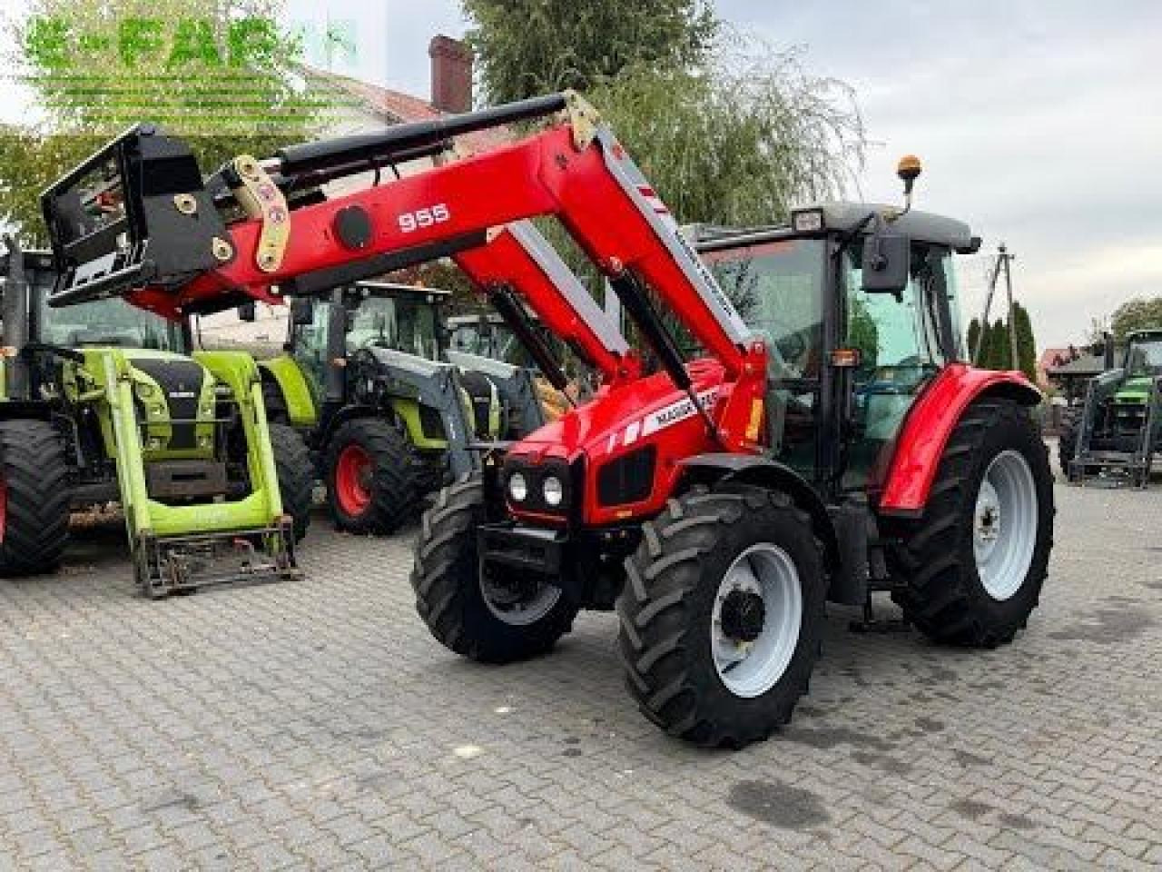Трактор Massey Ferguson 5455 dyna-4 + massey ferguson 955: снимка 21
