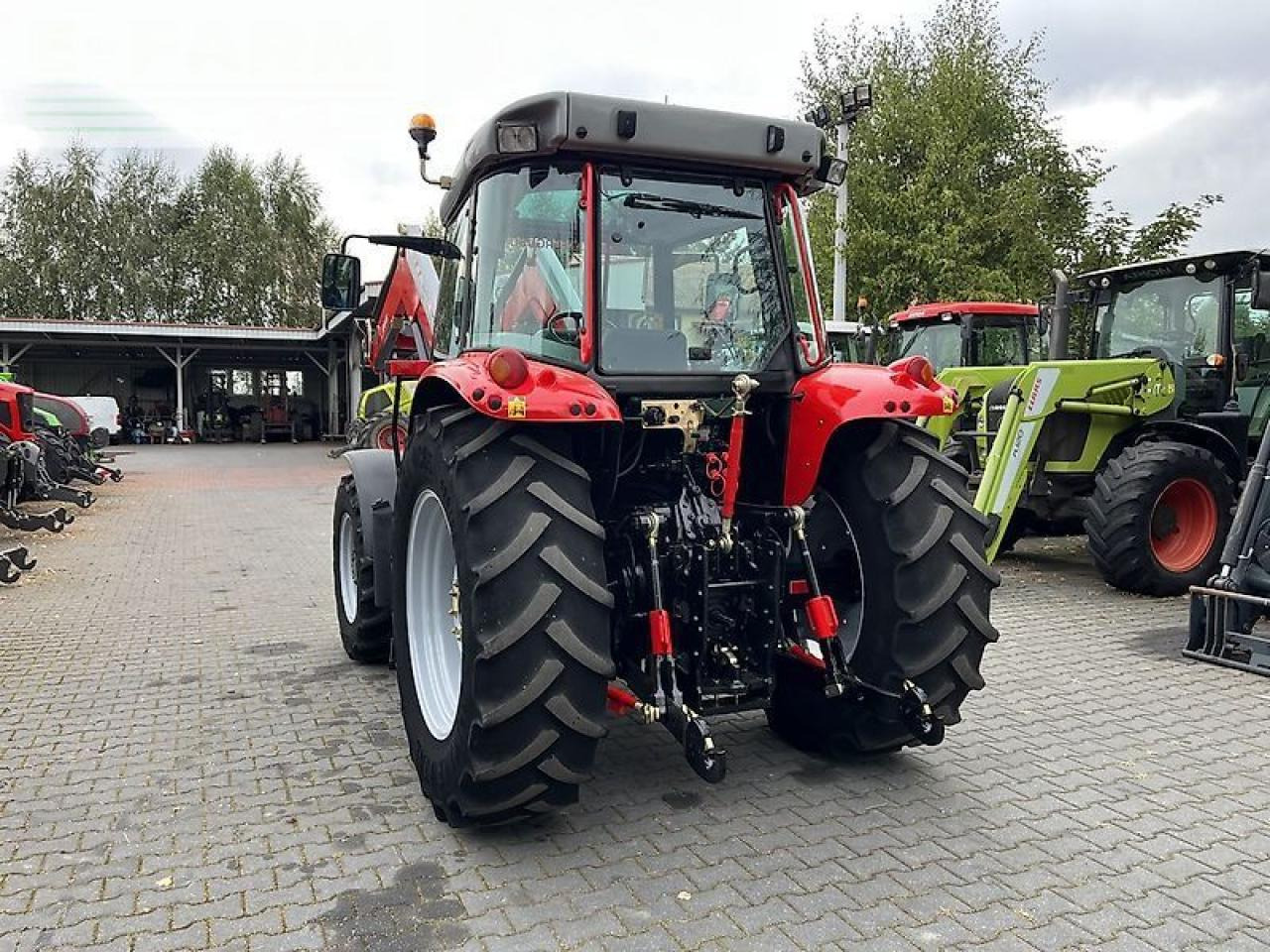 Трактор Massey Ferguson 5455 dyna-4 + massey ferguson 955: снимка 7