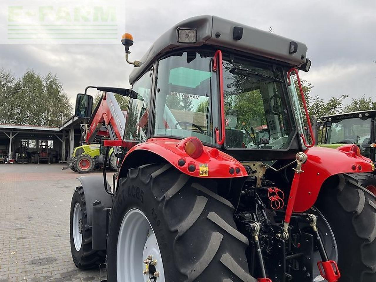 Трактор Massey Ferguson 5455 dyna-4 + massey ferguson 955: снимка 19