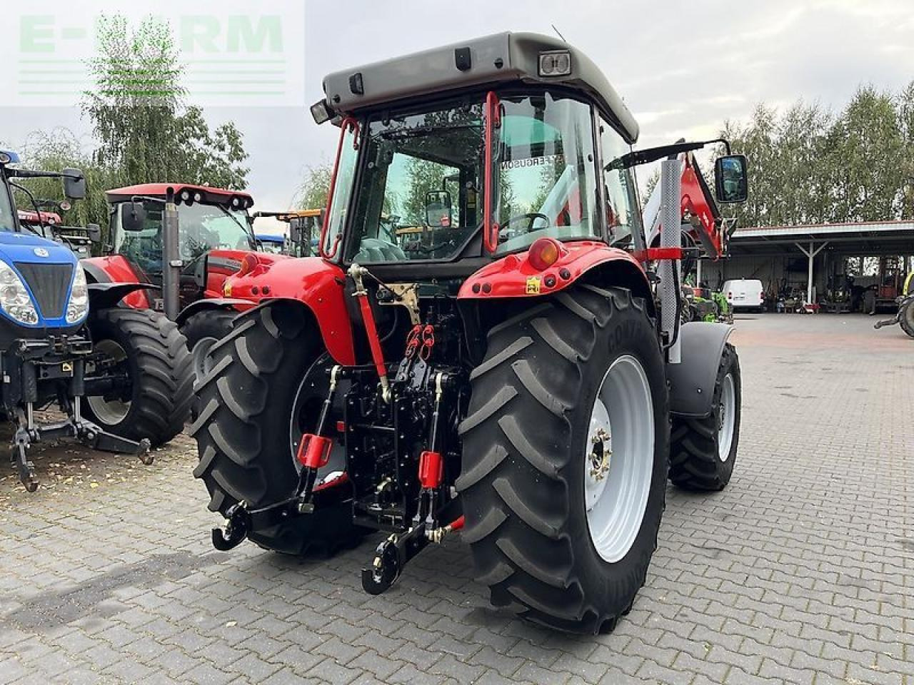 Трактор Massey Ferguson 5455 dyna-4 + massey ferguson 955: снимка 6
