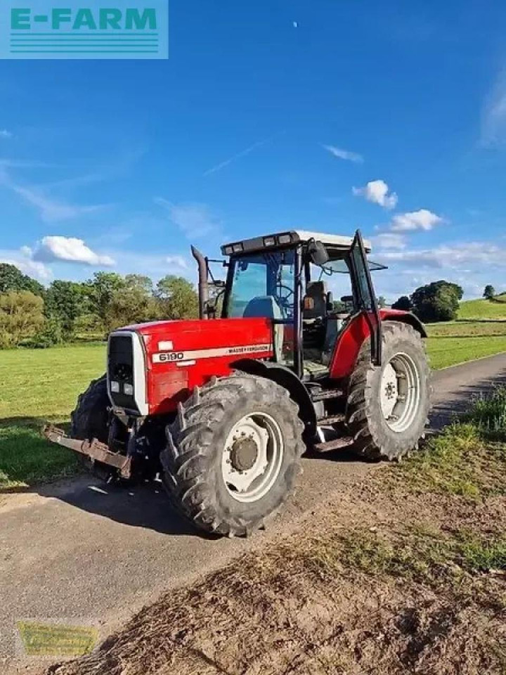 Massey Ferguson 6190 frontzapfwelle, klima - Трактор: снимка 1 Massey Ferguson 6190 frontzapfwelle, klima - Трактор: снимка 1