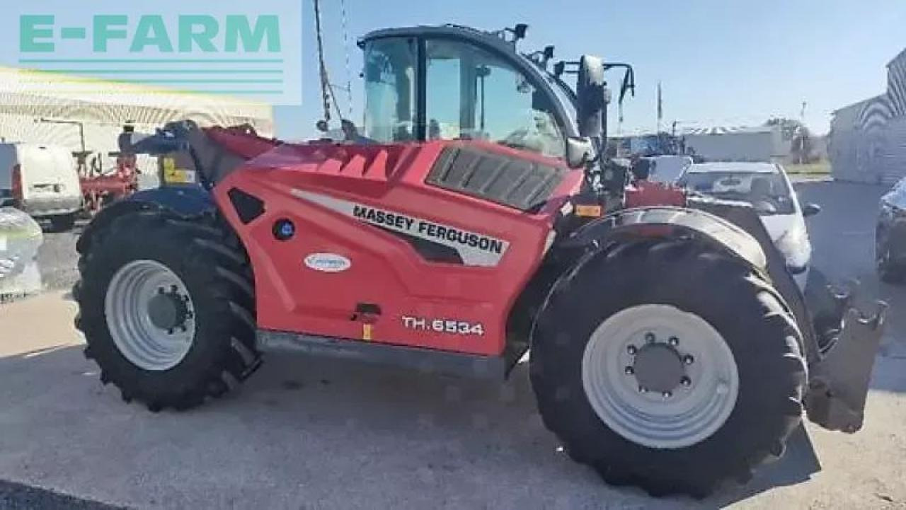 Massey Ferguson 6534 - Телескопичен товарач: снимка 1 Massey Ferguson 6534 - Телескопичен товарач: снимка 1