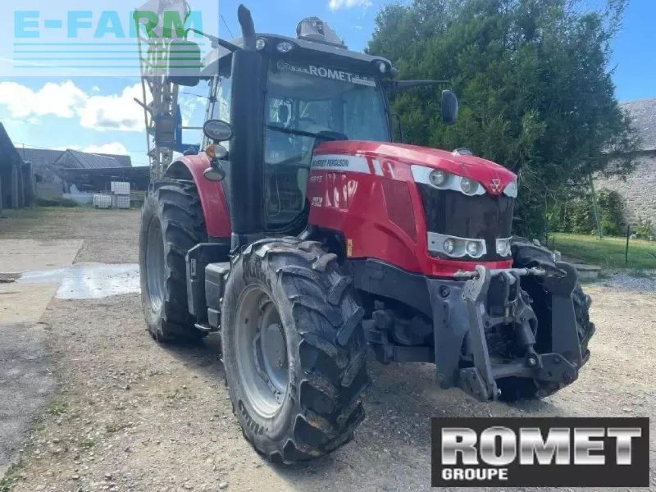 Massey Ferguson 6615 dv ef Efficient - Трактор: снимка 2 Massey Ferguson 6615 dv ef Efficient - Трактор: снимка 2