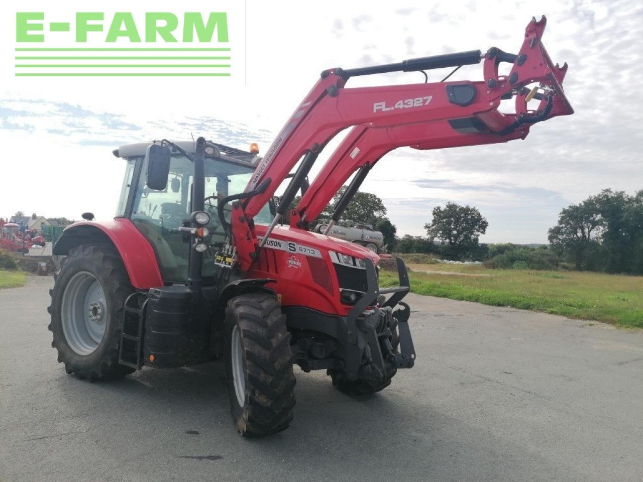Трактор Massey Ferguson 6713 s: снимка 8