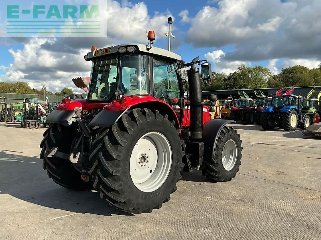 Трактор Massey Ferguson 6713s dyna6 tractor (st24311): снимка 7