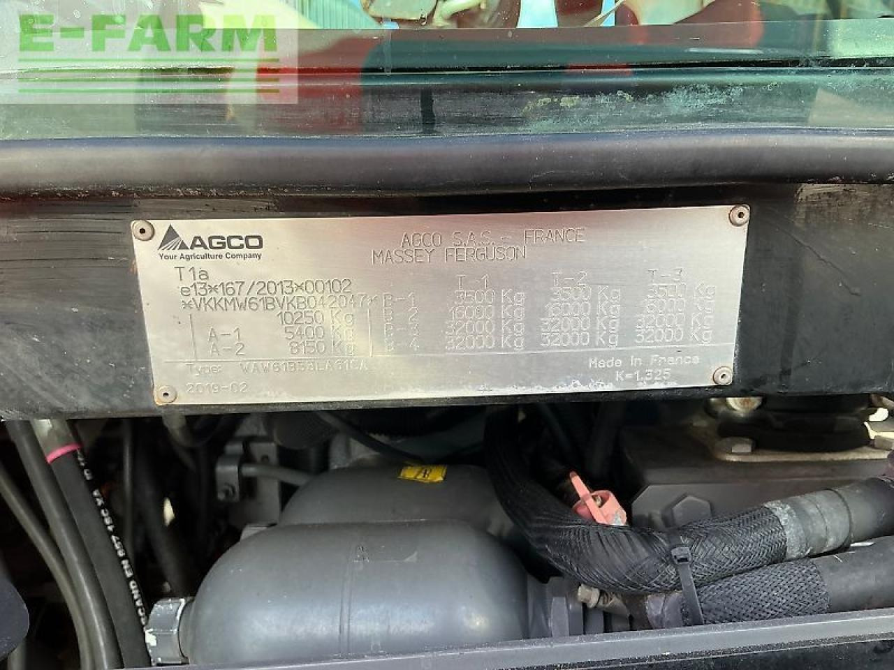 Трактор Massey Ferguson 6713s dyna6 tractor (st24311): снимка 18