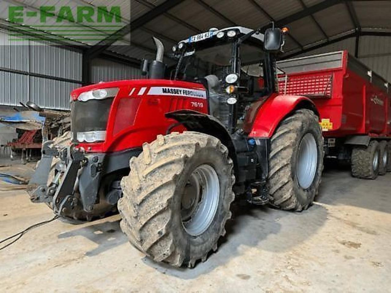 Massey Ferguson 7619 dyna vt - Трактор: снимка 1 Massey Ferguson 7619 dyna vt - Трактор: снимка 1