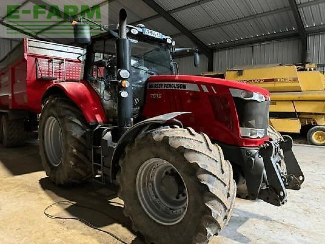 Massey Ferguson 7619 dyna vt - Трактор: снимка 4 Massey Ferguson 7619 dyna vt - Трактор: снимка 4