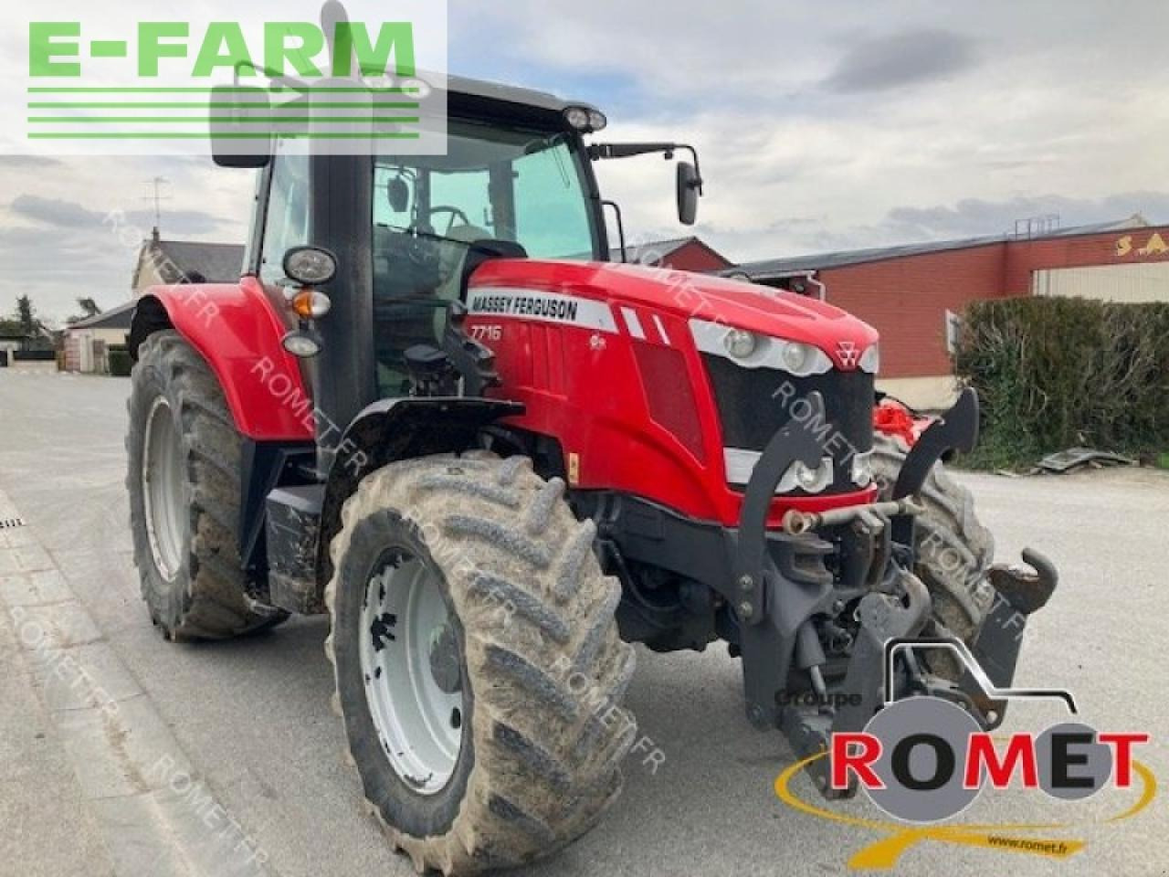 Massey Ferguson 7716 d6 ef Efficient - Трактор: снимка 2 Massey Ferguson 7716 d6 ef Efficient - Трактор: снимка 2