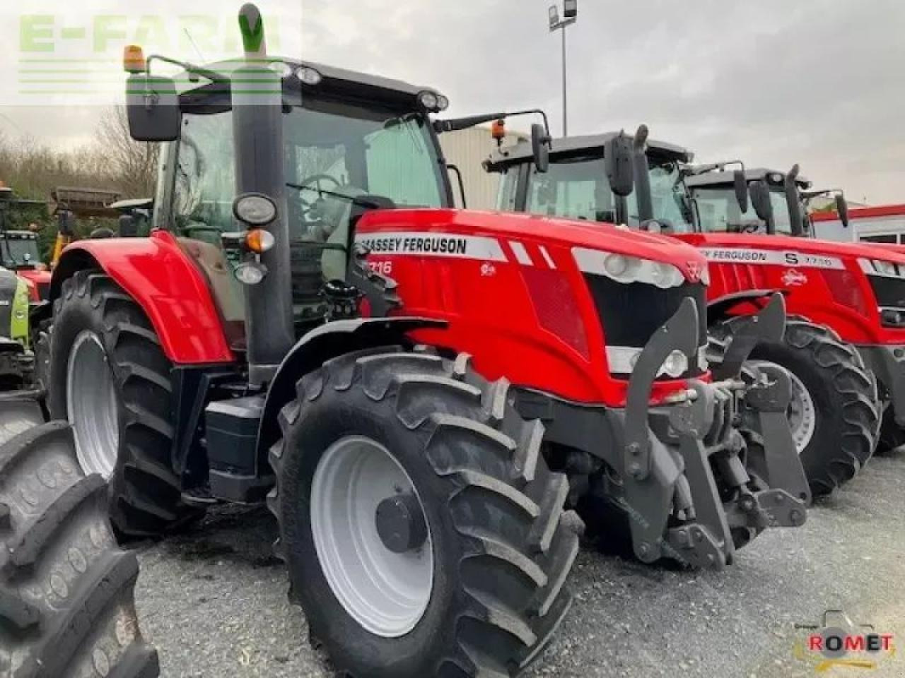 Massey Ferguson 7716 d6 ef Efficient - Трактор: снимка 2 Massey Ferguson 7716 d6 ef Efficient - Трактор: снимка 2