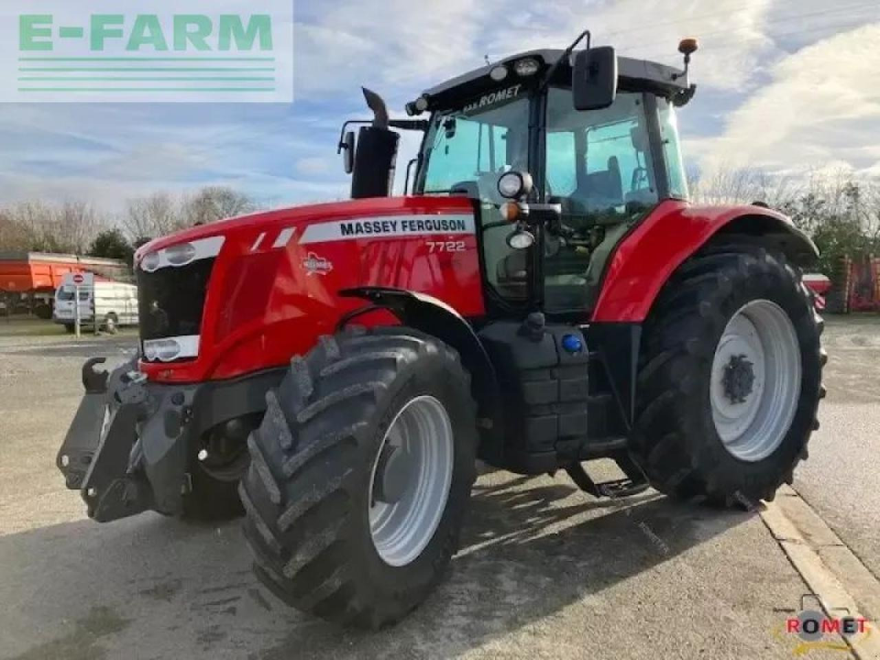Massey Ferguson 7722 d6 ef Efficient - Трактор: снимка 2 Massey Ferguson 7722 d6 ef Efficient - Трактор: снимка 2
