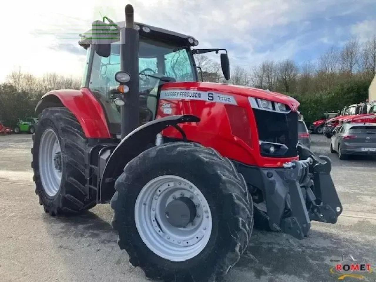 Massey Ferguson 7722 s d6 ef Efficient - Трактор: снимка 2 Massey Ferguson 7722 s d6 ef Efficient - Трактор: снимка 2