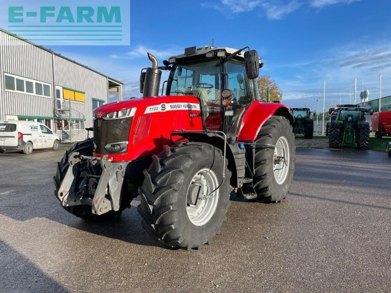 Massey Ferguson 7722s - Трактор: снимка 1 Massey Ferguson 7722s - Трактор: снимка 1