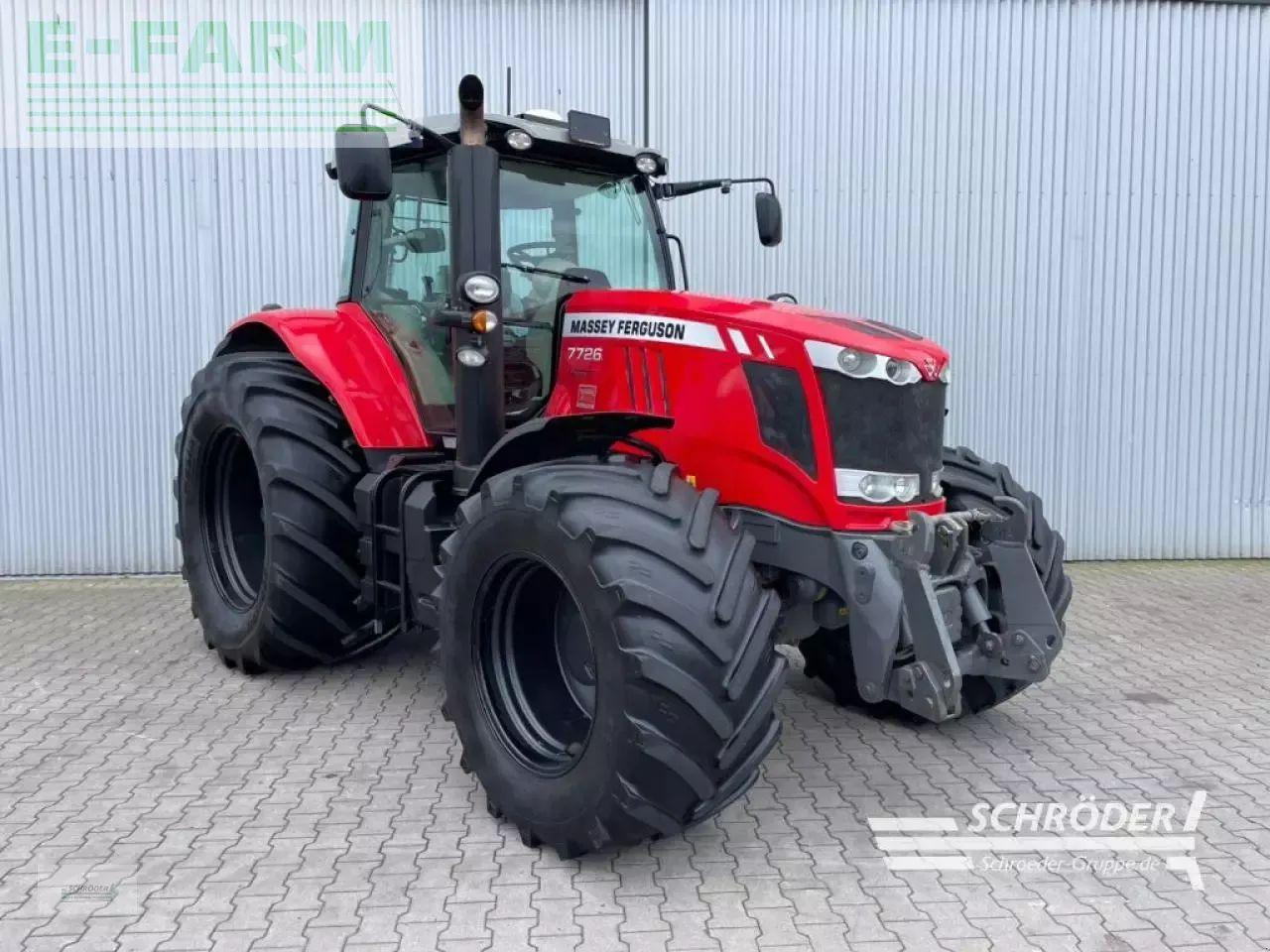 Massey Ferguson 7726 dyna-vt exclusive Exclusive - Трактор: снимка 1 Massey Ferguson 7726 dyna-vt exclusive Exclusive - Трактор: снимка 1