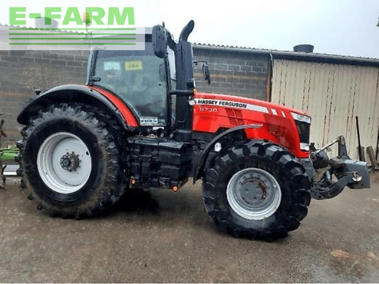 Massey Ferguson 8730 dyna vt - Трактор: снимка 2 Massey Ferguson 8730 dyna vt - Трактор: снимка 2