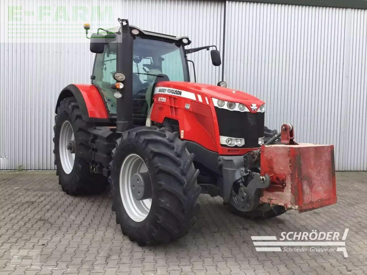 Massey Ferguson 8735 dyna-vt - Трактор: снимка 1 Massey Ferguson 8735 dyna-vt - Трактор: снимка 1