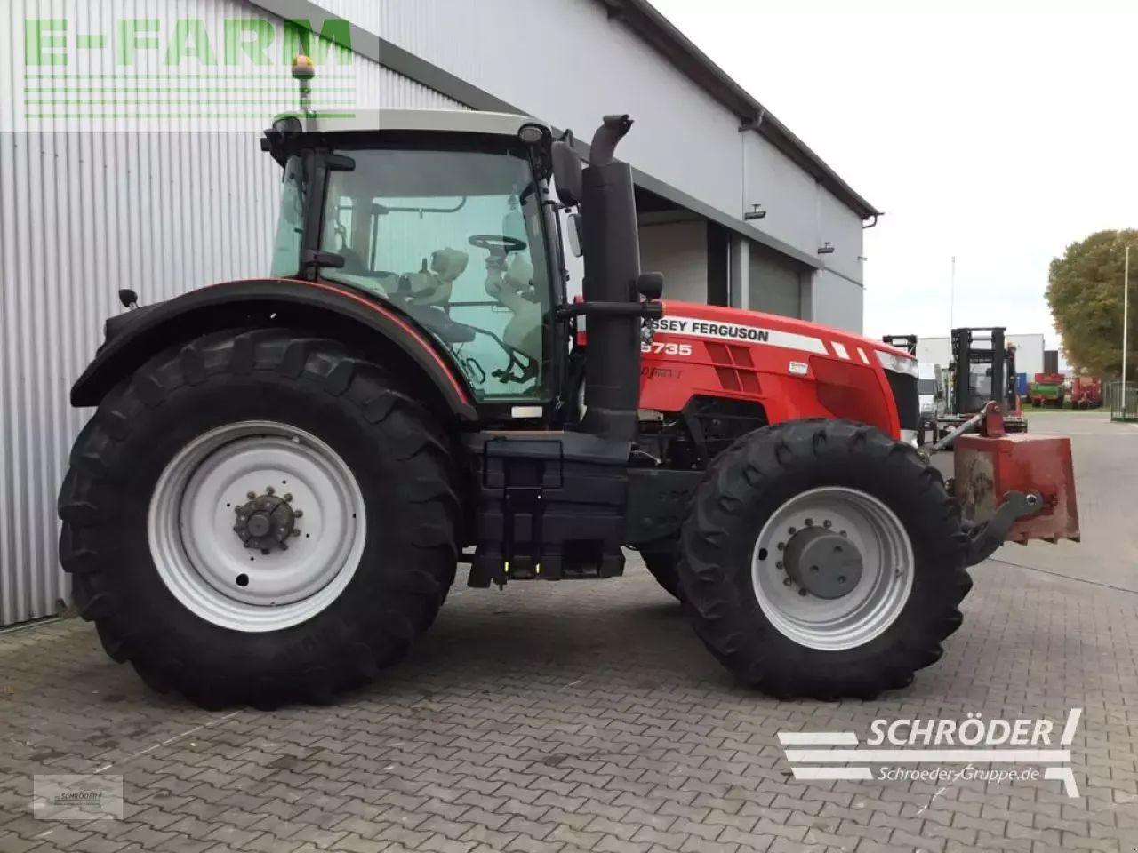 Massey Ferguson 8735 dyna-vt - Трактор: снимка 2 Massey Ferguson 8735 dyna-vt - Трактор: снимка 2
