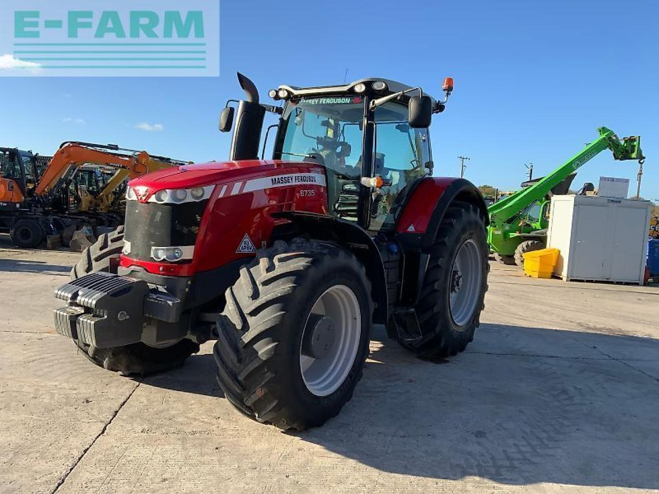 Massey Ferguson 8735 dyna vt tractor (st25013) - Трактор: снимка 5 Massey Ferguson 8735 dyna vt tractor (st25013) - Трактор: снимка 5