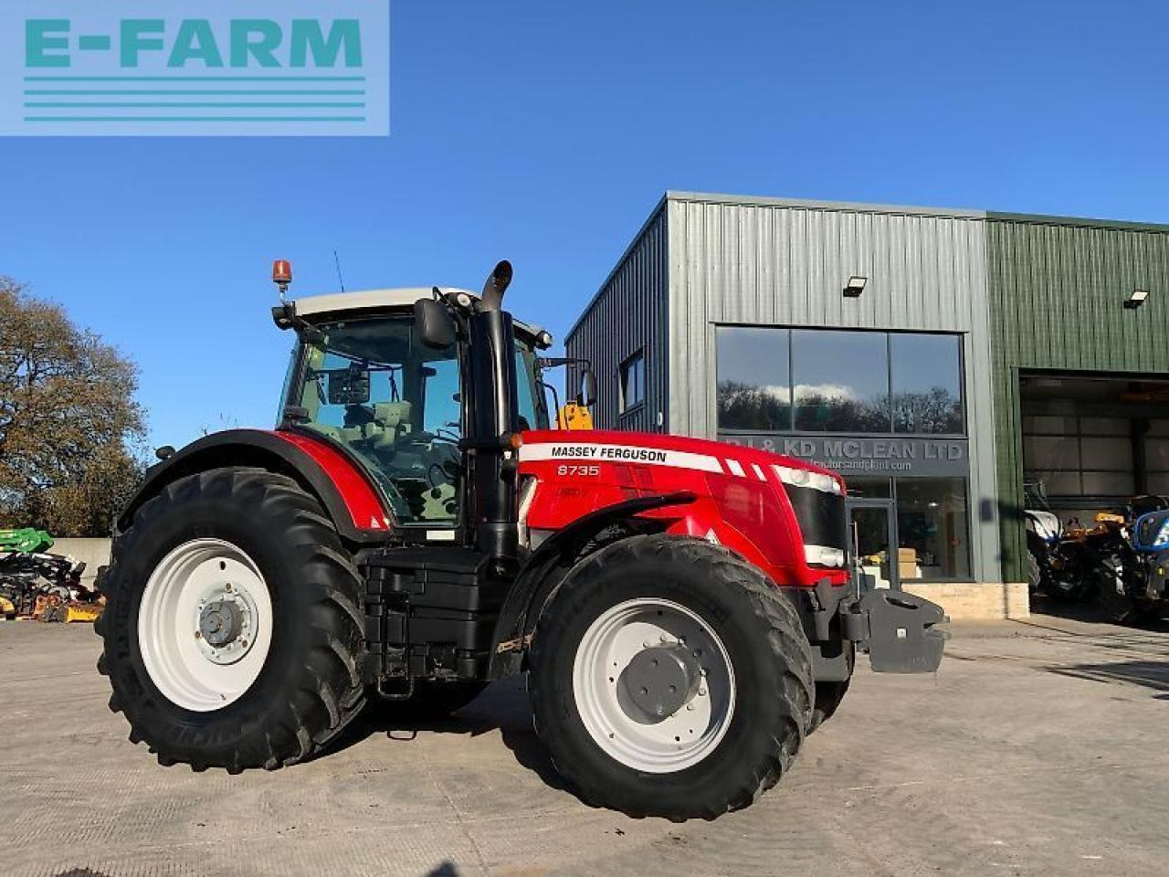 Massey Ferguson 8735 dyna vt tractor (st25013) - Трактор: снимка 2 Massey Ferguson 8735 dyna vt tractor (st25013) - Трактор: снимка 2