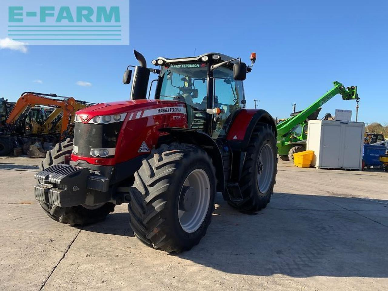 Massey Ferguson 8735 dyna vt tractor (st25013) - Трактор: снимка 4 Massey Ferguson 8735 dyna vt tractor (st25013) - Трактор: снимка 4