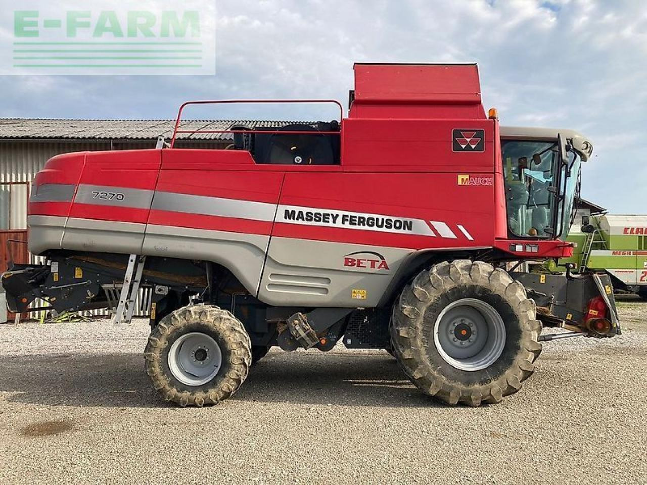 Massey Ferguson beta 7270 - Зърнокомбайн: снимка 3 Massey Ferguson beta 7270 - Зърнокомбайн: снимка 3