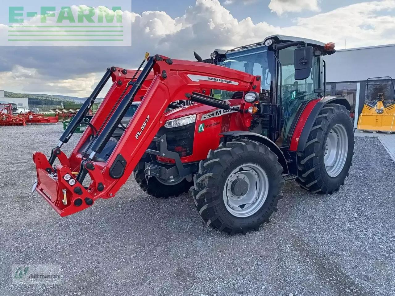 Massey Ferguson mf 4708 m kabine - Трактор: снимка 1 Massey Ferguson mf 4708 m kabine - Трактор: снимка 1